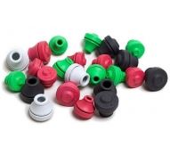 IP67 TST Grey M25 EPDM Heavy Duty Cable Grommet / Cable Gland