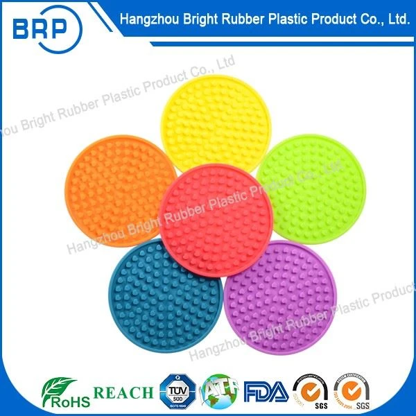 anti-slip silicone coaster pad mat 
